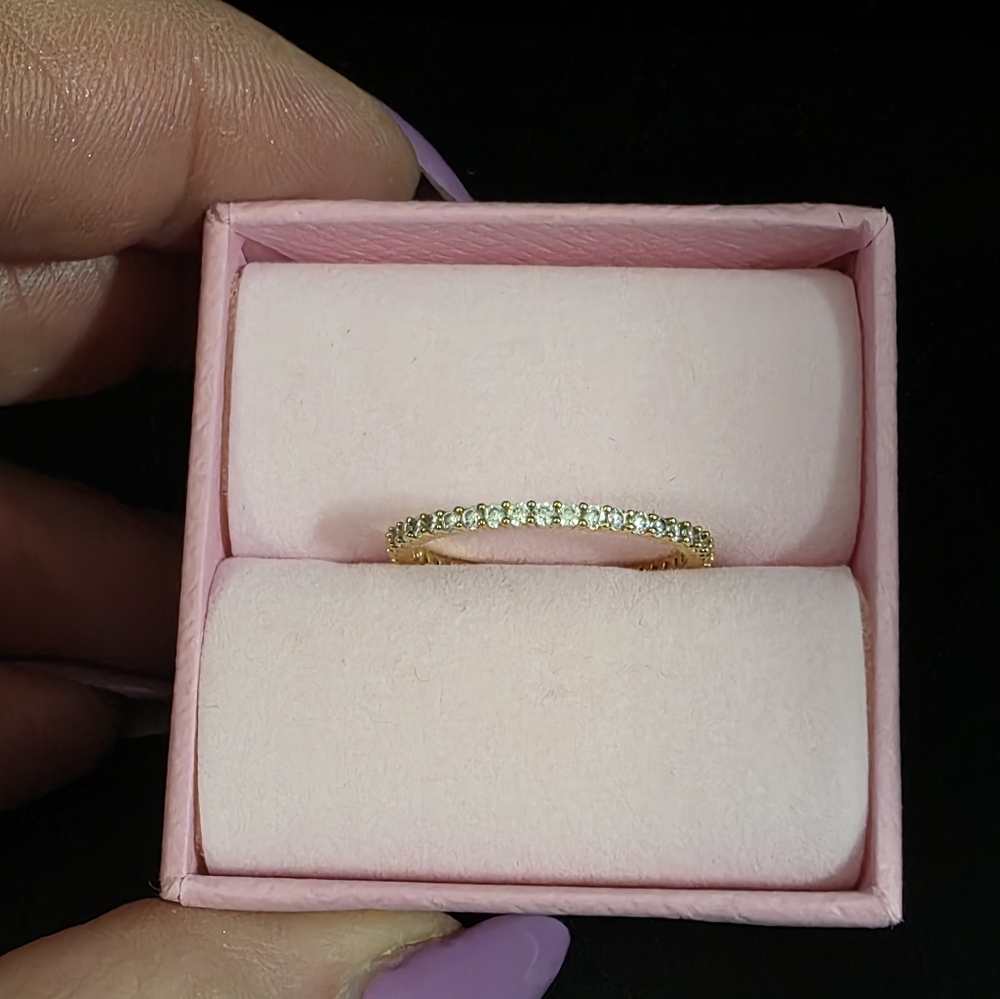 Swarovski Eternity Band New In Box